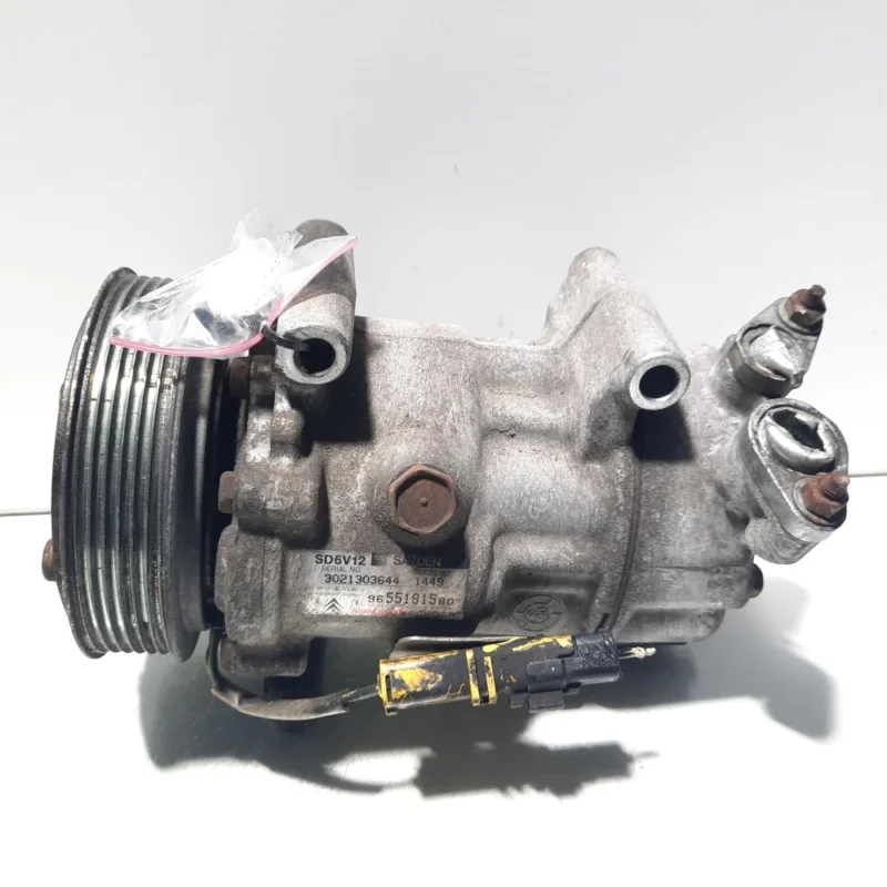 Compresor clima, cod 9655191580, Citroen, 1.6 HDI, 9HZ (idi:504756) Chilipir