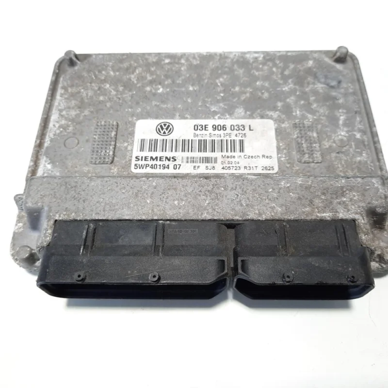Calculator motor Siemens, cod 03E906033L, 5WP40194, Skoda Fabia 1 Combi (6Y5) 1.2 benz, BMD (idi:483444) Reducere specială