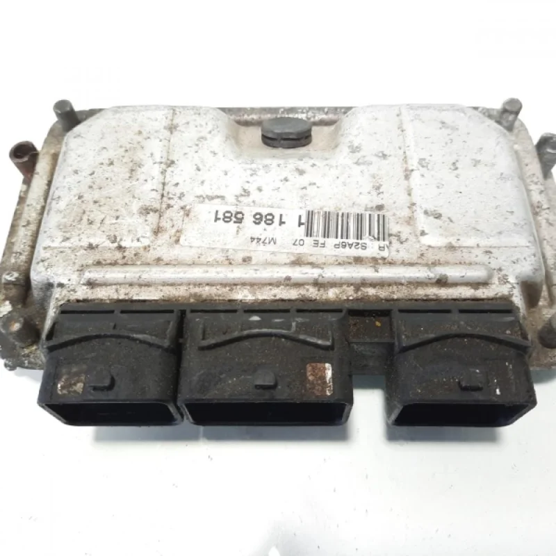 Calculator motor, cod 9637838780, Peugeot 106, 1.1 B, HDZ (idi:483276) Ofertă exclusivă