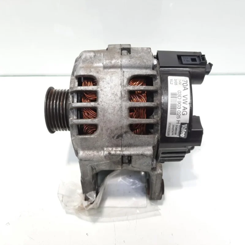 Alternator 70A Valeo, cod 03D903025H, Seat, 1.2 benz, BZG (idi:484227) Ultima șansă