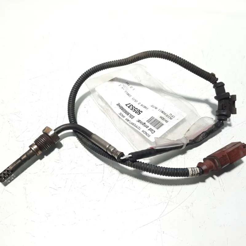 Sonda temperatura gaze, cod 03L906088HE, Skoda Fabia 2 (5J, 542) 1.2 TDI, CFW (id:505537) Ieftin