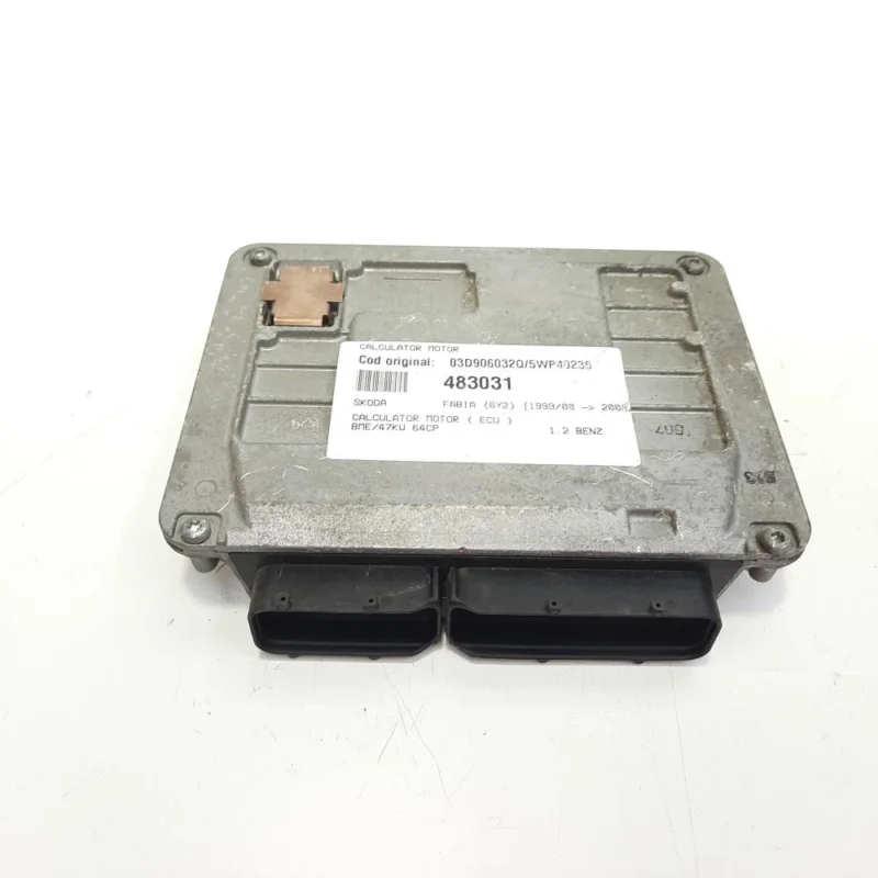 Calculator motor, cod 03D906032Q, 5WP40235, Skoda,1.2 b, BME (idi:483031) Ofertă exclusivă