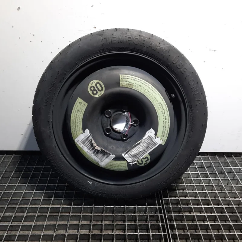 Roata rezerva tabla slim R16, cod 6R0601027Q, Skoda Rapid (NH3) (id:501604) Reducere de preț