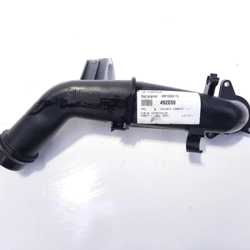 Tub intercooler, cod GM13240176, Opel Insignia A, 2.0 CDTI, A20DTH (idi:492059) Bestseller
