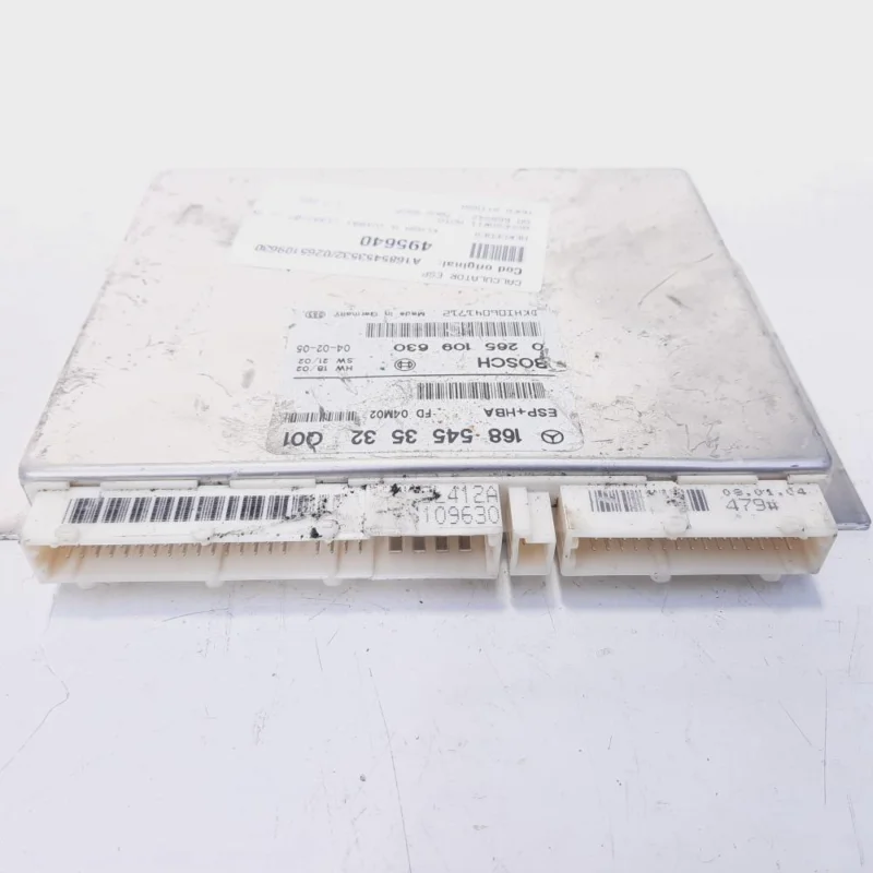 Retur ușor Calculator ESP, cod A1685453532, 0265109630, Mercedes Clasa A (W168) 1.7 CDI, OM668942 (id:495640)