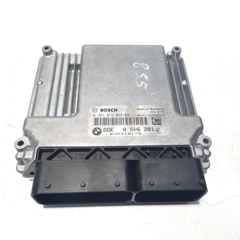 Calculator motor, cod 8506281-01, Bmw 5 Touring (E61), 2.0 diesel, N47D20A (idi:472560) Doar azi