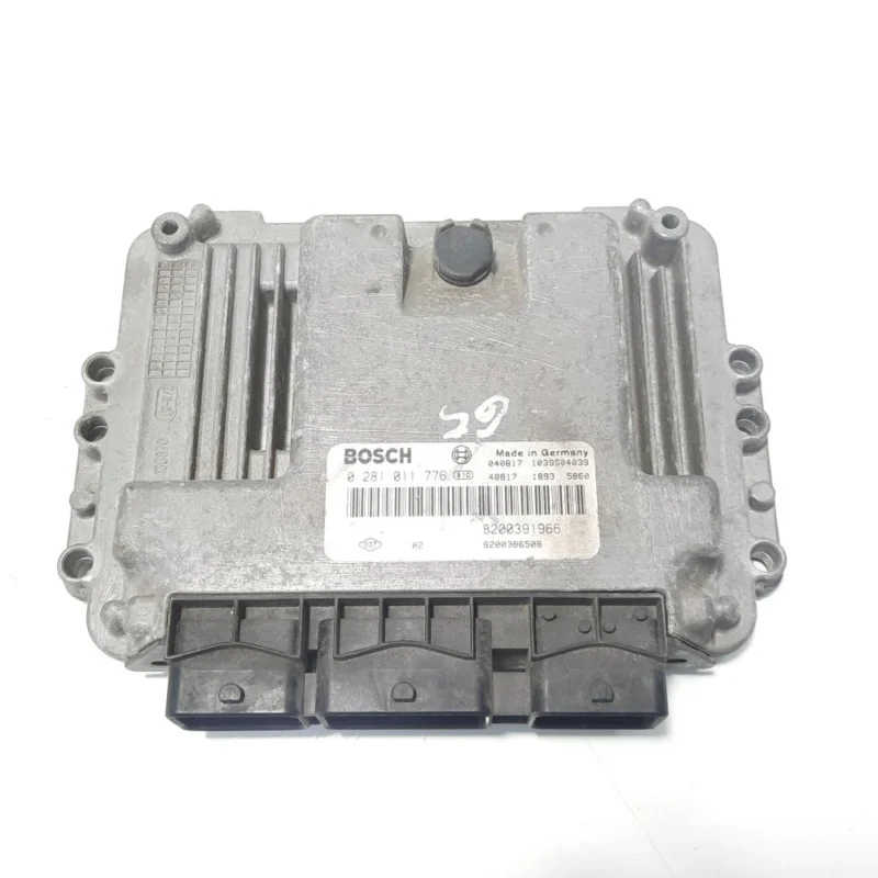 Calculator motor, cod 8200391966, 0281011776, Renault Megane 2 Sedan, 1.9 DCI, F9Q800 (id:495775) Preferatul clienților
