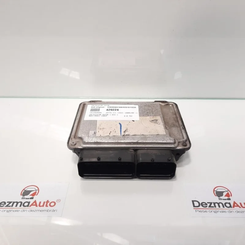 Disponibil imediat Calculator motor, cod 03G906021KK, 0281013228, Audi A3 Sportback (8PA), 2.0 TDI, BKD (idi:429224)