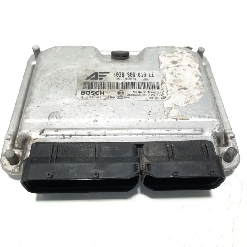 Calculator motor, cod 038906019LE, 0281011190, Skoda Octavia 1 (1U2), 1.9 TDI, ASZ (idi:491397) Ofertă exclusivă