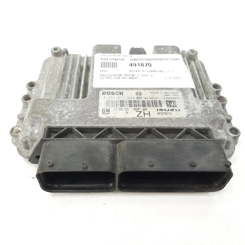 Promoție Calculator motor Bosch, cod GM55556829, 0281011943, Opel Astra G, 1.7 CDTI, Z17DTL (idi:491870)