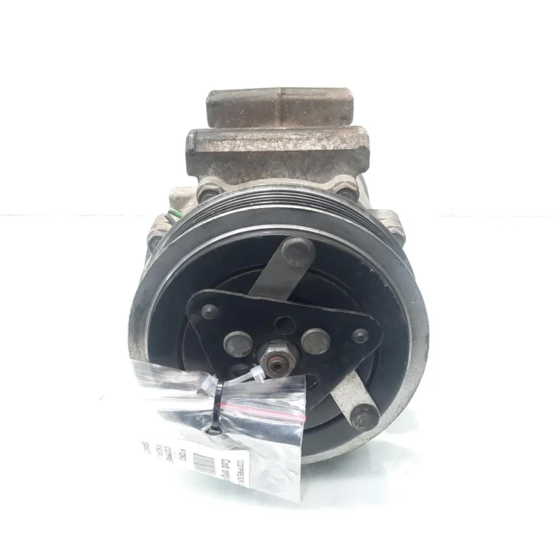 Reducere extra Compresor clima Sanden, cod 2S61-19D629-AE, Ford Fiesta 5, 1.4 TDCI, F6JA (idi:494528)