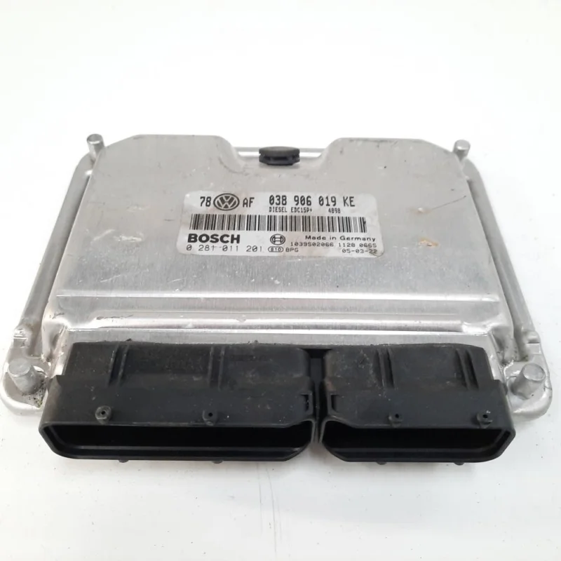 Cel mai vândut Calculator motor, cod 038906019KE, 0281011201, Audi A6 Avant (4B5, C5), 1.9 TDI, AWX (idi:491973)