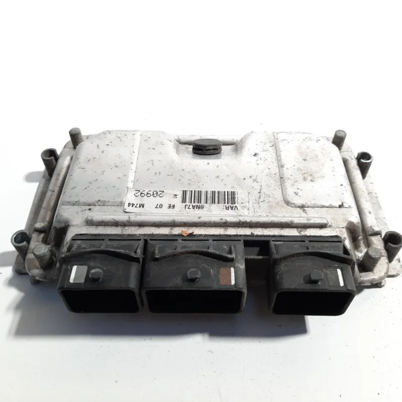 Calculator motor, cod 9637839580, 0261206633, Peugeot 206, 1.6 benz, NFU (idi:492039) Reducere