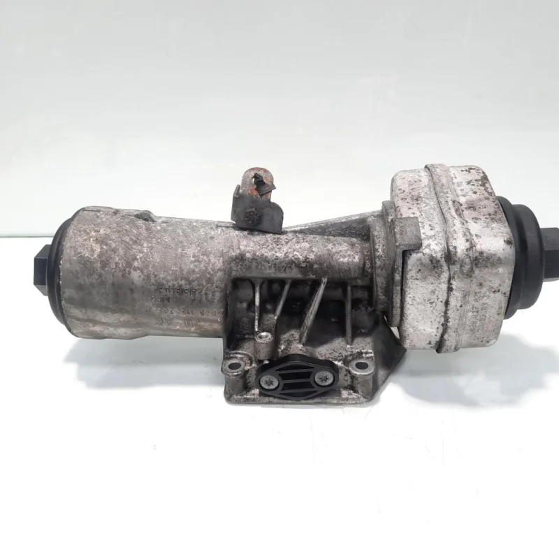 Carcasa filtru ulei cu racitor ulei, cod 045115389K, Audi A4 (8K2, B8) 2.0 TDI, CAG (id:494342) Livrare gratuită