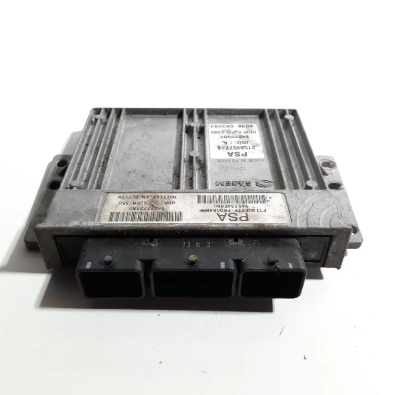 Calculator motor, cod 9653342880, Peugeot 1007, 1.4 benz, KFV (idi:491491) Cumpărături sigure