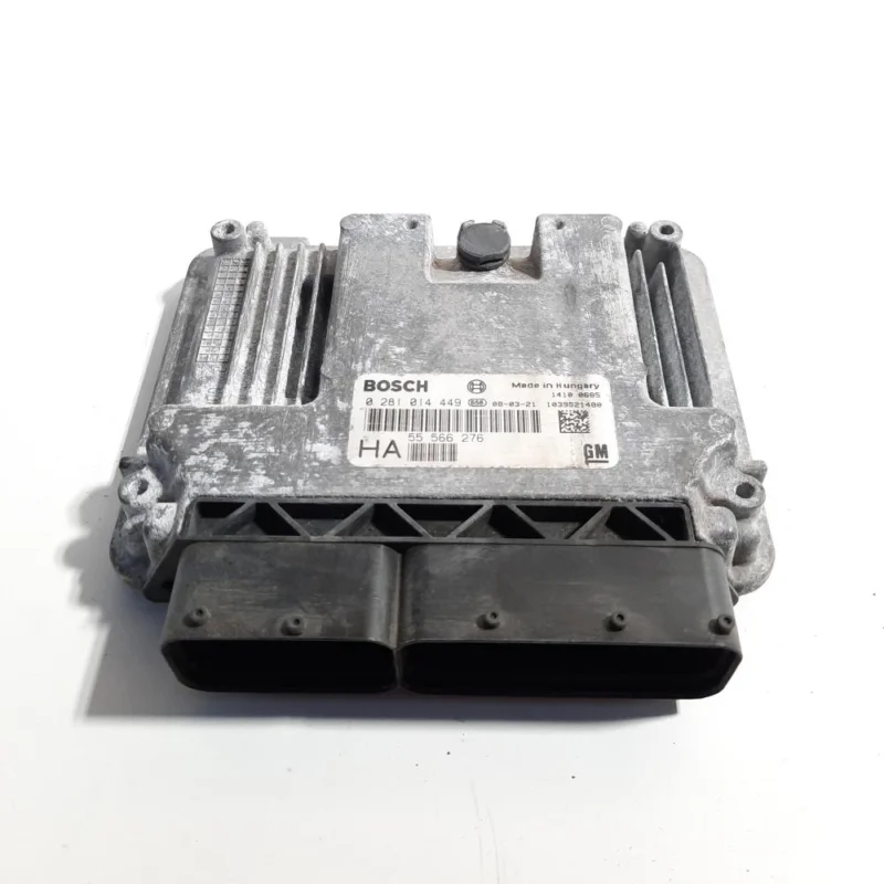 Calculator motor, cod GM55566276, 0281014449, Opel Astra H Twin Top, 1.9 CDTI, Z19DTH (idi:491825) Super ofertă