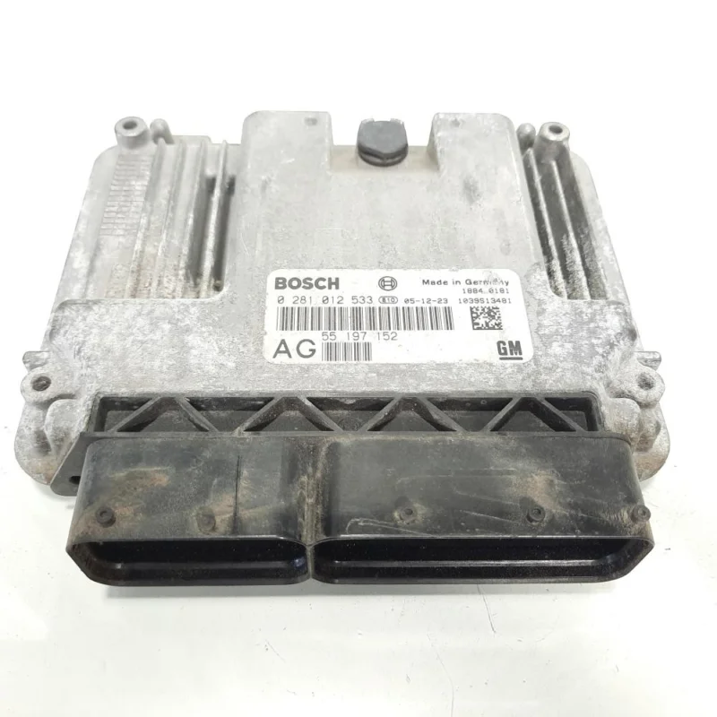 Calculator motor Bosch, cod GM55197152, 0281012533, Opel Astra H Van, 1.9 CDTI, Z19DTH (idi:491834) Reducere specială