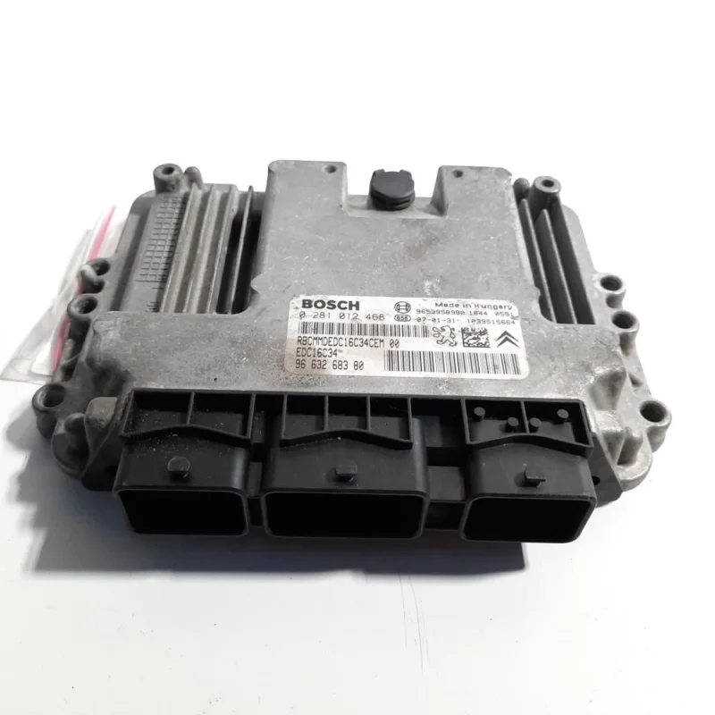 Calculator motor Bosch, cod 9663268380, 0281012468, Peugeot Partner (II) Tepee, 1.6 HDI, 9HX (idi:491742) Vezi acum