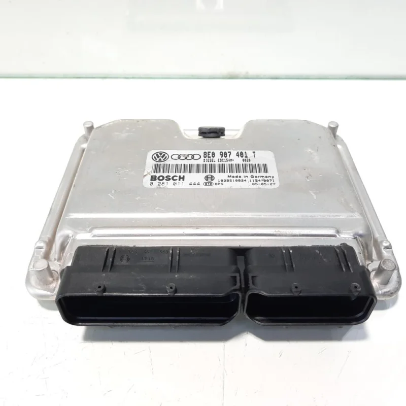 Preț mic Calculator motor Bosch, cod 8E0907401T, 0281011444, Audi A4 Avant (8E5, B6), 2.5 TDI, BDG (idi:491548)