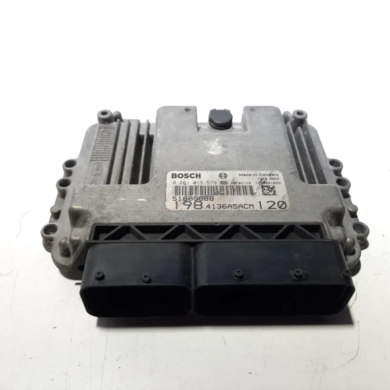 Calculator motor, cod 51809688, 0281013579, Fiat Bravo 2 (198), 1.9 JTD, 192A8000 (id:491418) Chilipir