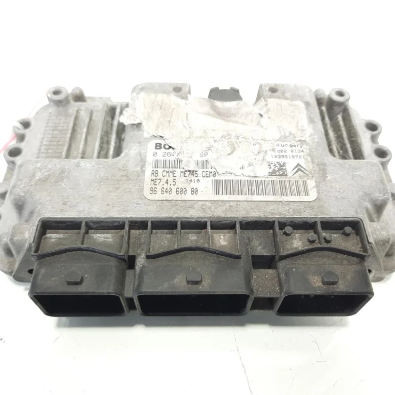 Calculator motor, cod 9664060080, Peugeot 206, 1.6 benz, NFU (id:491859) Ofertă limitată