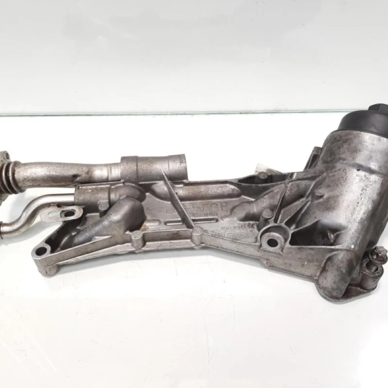 Carcasa filtru ulei, cod GM12992593, Opel Astra H Sedan, 1.8 B, Z18XER (idi:484510) Disponibil imediat