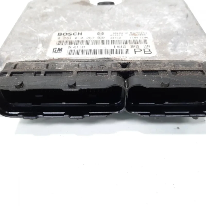 Calculator motor, cod GM24417167, 0281010267, Opel Astra G Combi (F35), 2.0 DTI, Y20DTH (idi:483313) Cel mai vândut