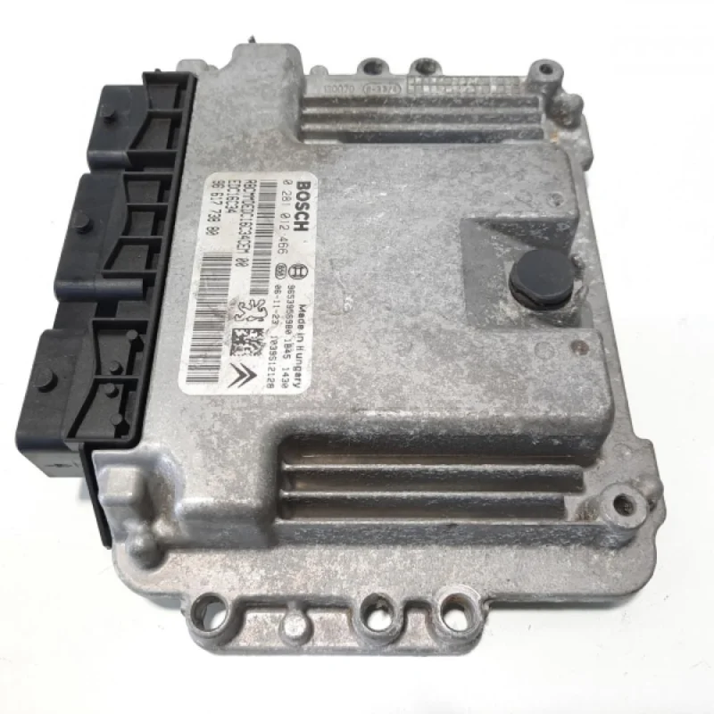 Retur ușor Calculator motor, cod 9661773880, 0281012466, Peugeot 207 (WA). 1.6 HDI, 9HZ (idi:483555)