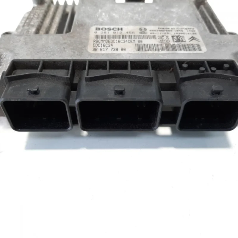 Calculator motor, cod 9661773880, 0281012466, Citroen C4 (I) sedan. 1.6 HDI, 9HZ (idi:483555) Comandă acum