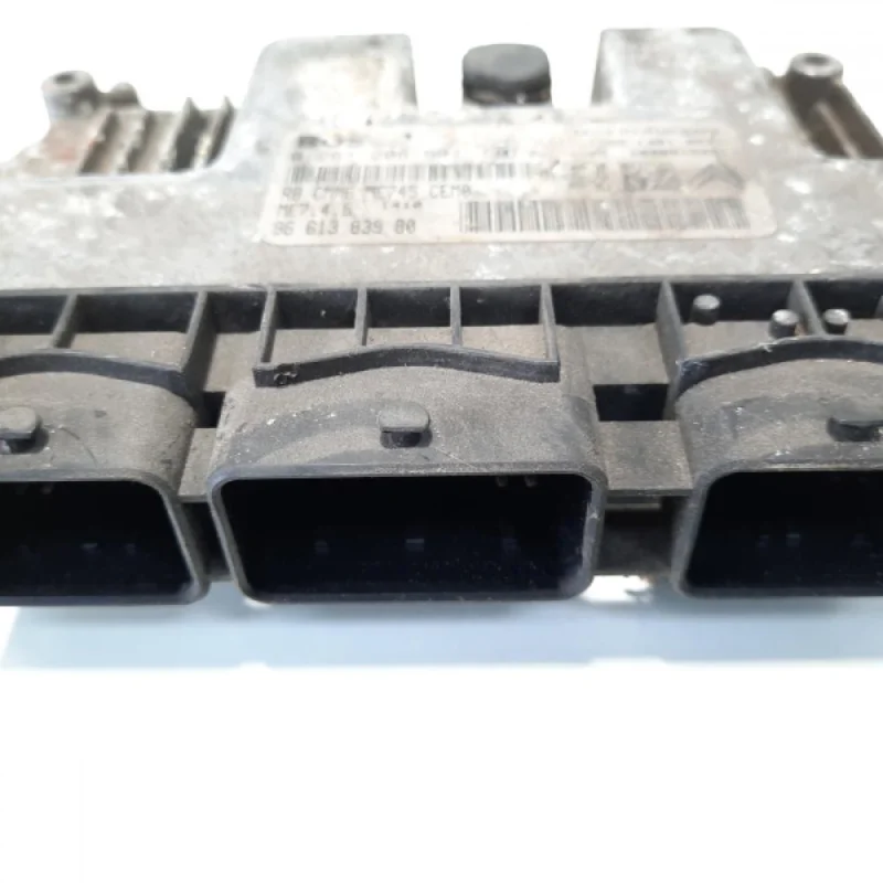Calculator motor, cod 9661383980, 0261208901, Peugeot 307 Break, 1.6 benz, NFU (idi:483478) Ultima șansă