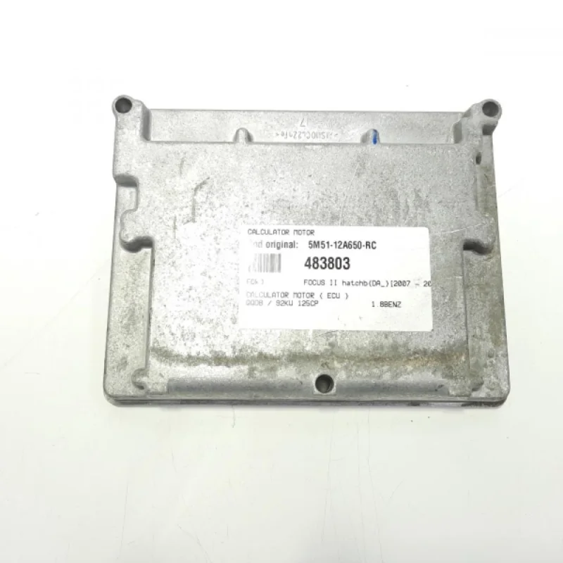 Calculator motor, cod 5M51-12A650-RC, Ford Focus 2 Combi (DA), 1.8 benz, QQDB (idi:483803) Preferatul clienților