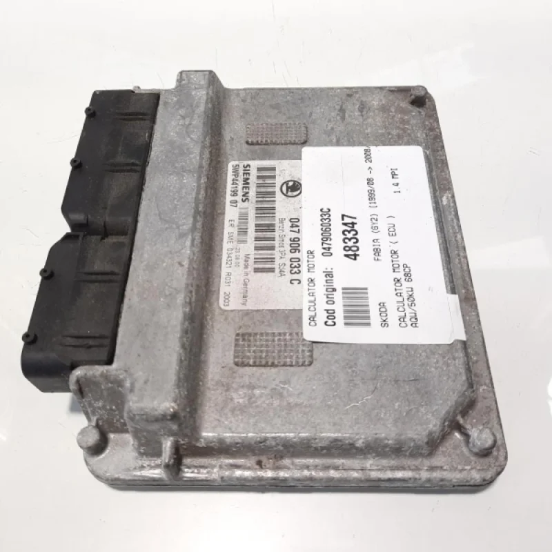 Calculator motor, cod 047906033C, Skoda Fabia 1 Praktik, 1.4 MPI, AQW (idi:483347) Ofertă limitată
