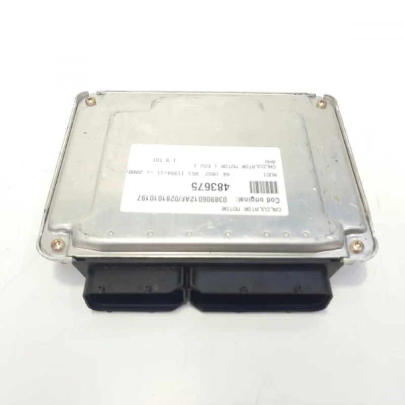 Calculator motor, cod 038906012AF, 0281010197, VW Sharan (7M8, 7M9, 7M6), 1.9 TDI, AHU (idi:483675) Ofertă specială