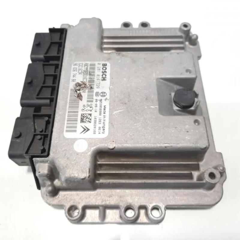 Cel mai vândut Calculator motor Bosch, cod 9665674480, 0281014729, Peugeot 206, 1.6 HDI, 9H01, 9HZ (idi:483496)