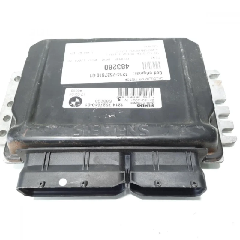 Calculator motor Siemens, cod 1214-7527610-01, Mini Cooper (R50, R53) 1.6 b, W10B16AB (id:483280) Cel mai bun preț