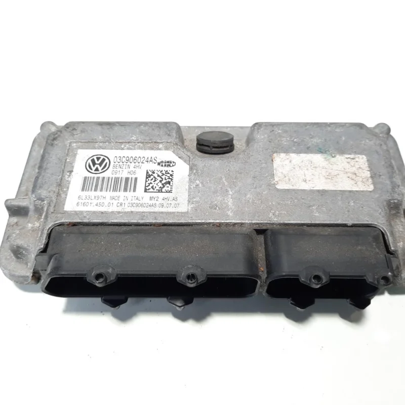 Calculator motor, cod 03C906024AS, VW Golf 5 (1K1), 1.4 benz, BUD (id:483195) Comandă acum