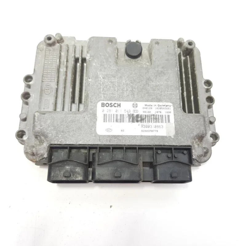 Calitate înaltă Calculator motor, cod 8200310863, 0281011549, Renault Megane 2 Sedan, 1.9 DCI, F9Q (id:482966)