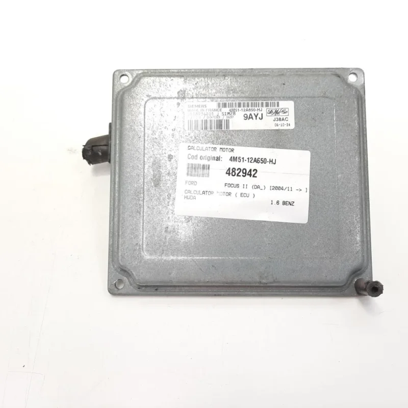 Calculator motor, cod 4M51-12A650-HJ, Ford Focus 2 (DA) 1.6 B, HWDA (id:482942) Ultima șansă