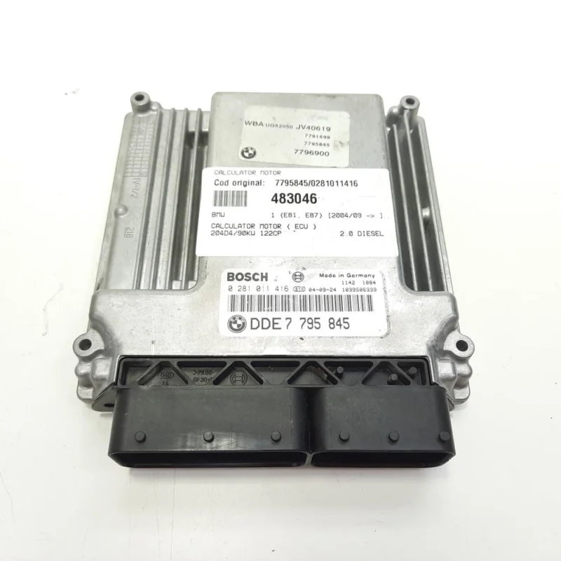 Vezi acum Calculator motor, cod 7795845, 0281011416, Bmw 1 (E81, E87) 2.0 D, 204D4 (id:483046)
