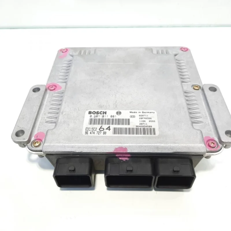 Comandă acum Calculator motor, cod 9647472780, 0281011081, Citroen C5 (I) Break, 2.0 HDI, RHS (idi:273693)