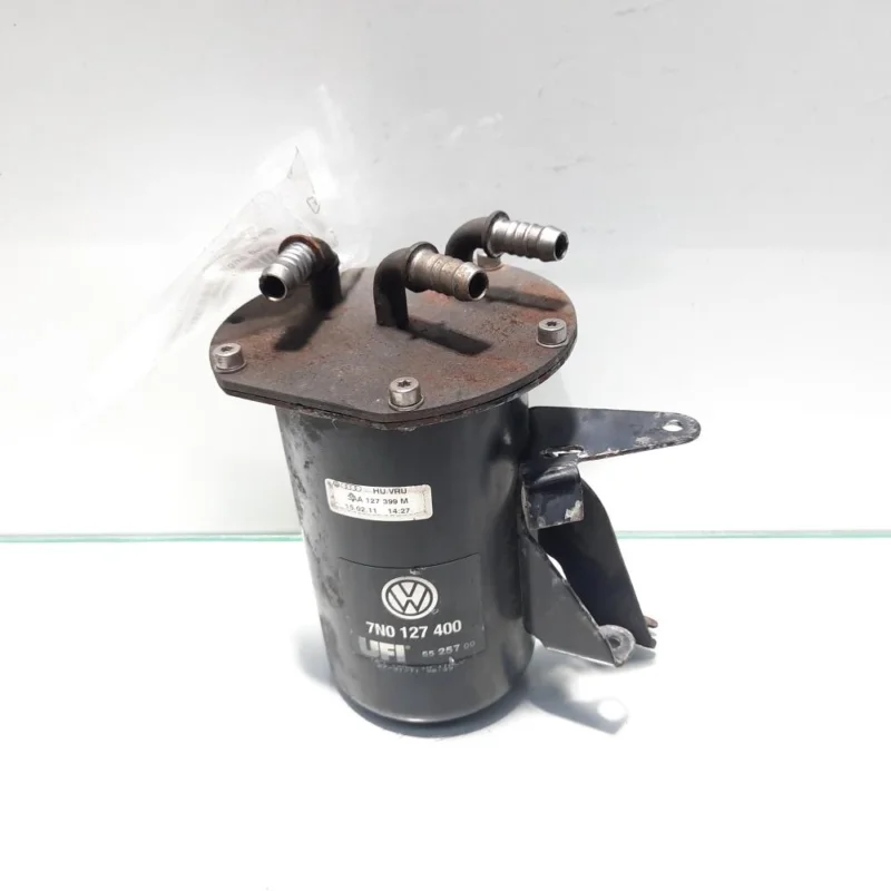 Carcasa filtru combustibil, cod 7N0127400, 3AA127399M, VW Sharan (7N), 2.0 TDI, CFFB (idi:448562) Preț mic