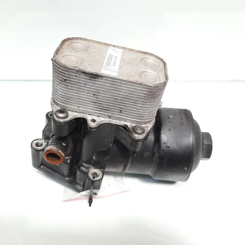 Carcasa filtru ulei si racitor ulei, cod 03L115389C, 03L117021C, Seat Leon (1P1), 1.6 TDI, CAY (idi:476924) Ofertă