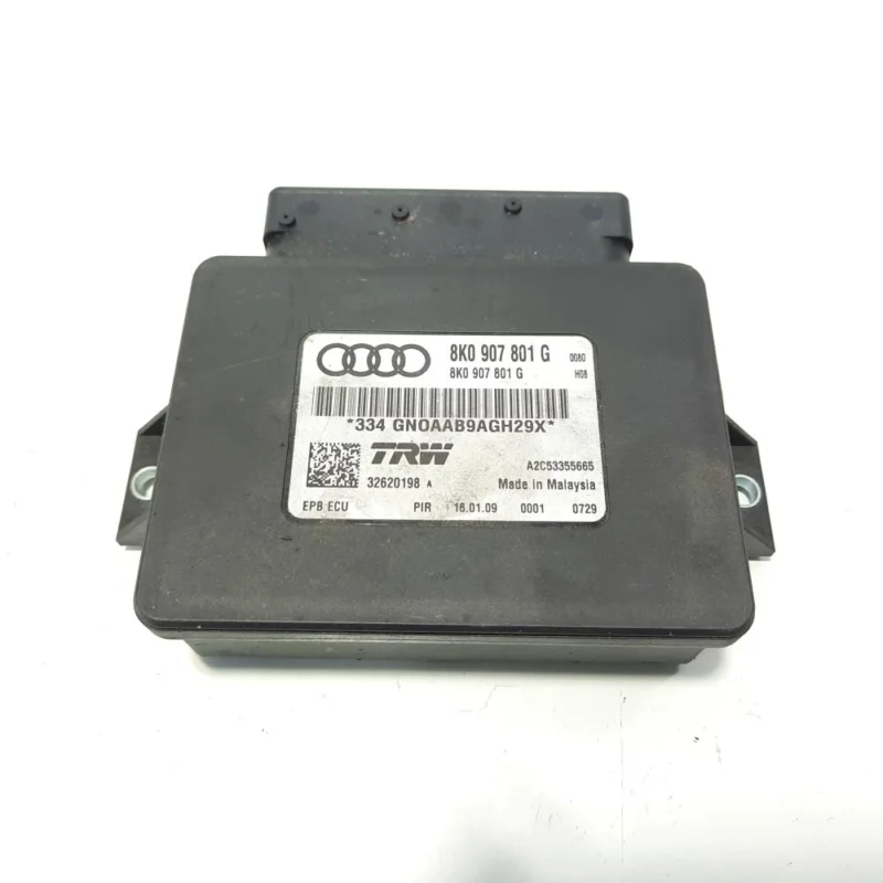 Retur gratuit Modul frana de mana, cod 8K0907801G, Audi A5 Cabriolet (8F7) (idi:475442)