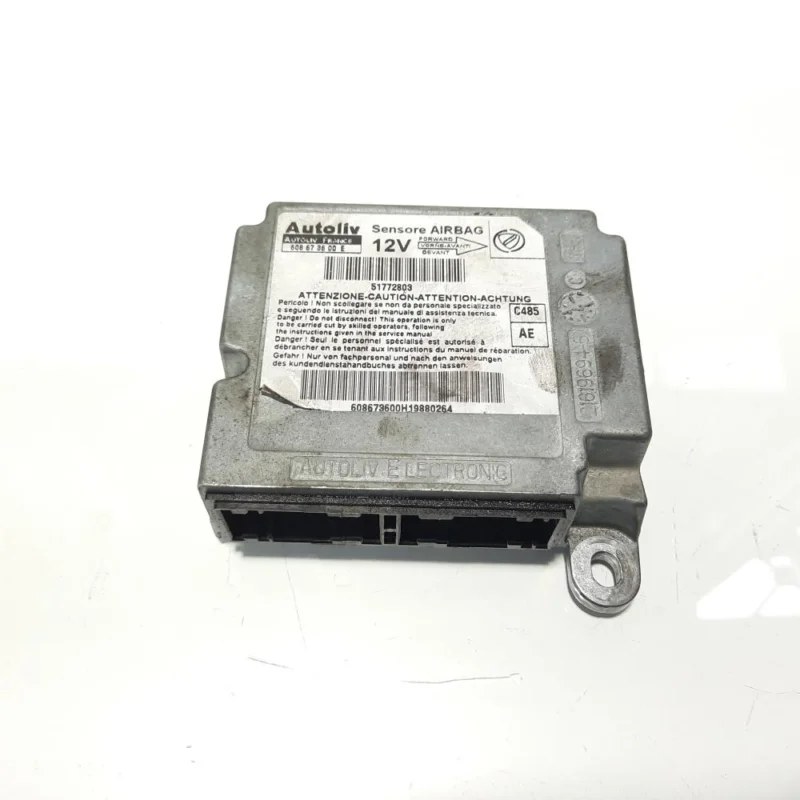 Plată securizată Calculator airbag, cod 608673600E, Fiat Doblo (119) (id:475027)