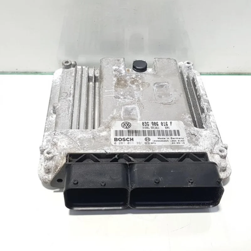 Calculator motor, cod 03G906016F, 0281011391, Skoda Octavia 2 Scout (1Z5), 2.0 TDI, BKD (idi:404641) Vezi acum