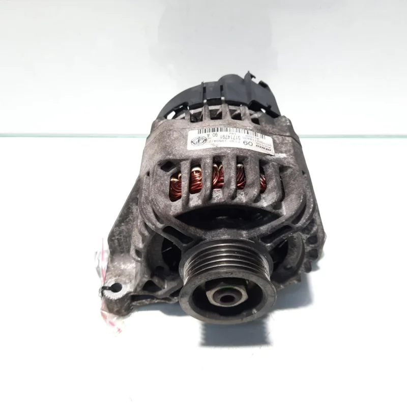 Alternator, cod 51714791, Fiat Linea (323) 1.4 B, 350A1000 (idi:469502) Preț mic