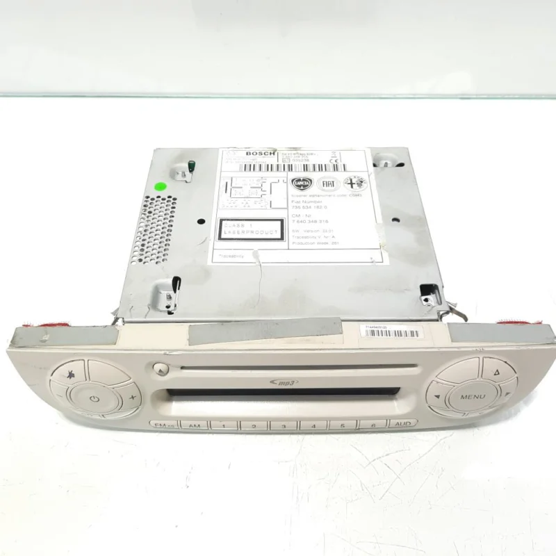 Radio CD cu MP3, cod 7355341820, Fiat 500 (id:467335) Cumpără online