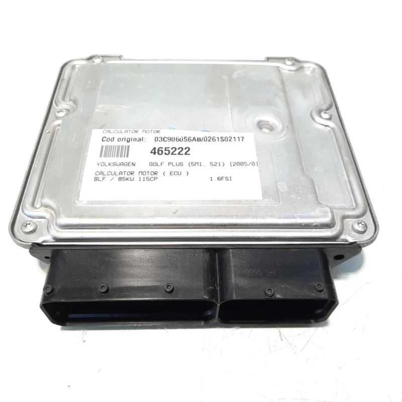 Calculator motor, cod 03C906056AB, 0261S02117, VW Eos (1F7, 1F8), 1.6 FSI, BLF (idi:465222) Retur ușor