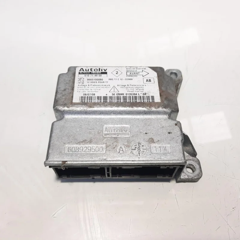 Calculator airbag, cod 9665100080, Peugeot 308 SW (id:460523) Ofertă specială