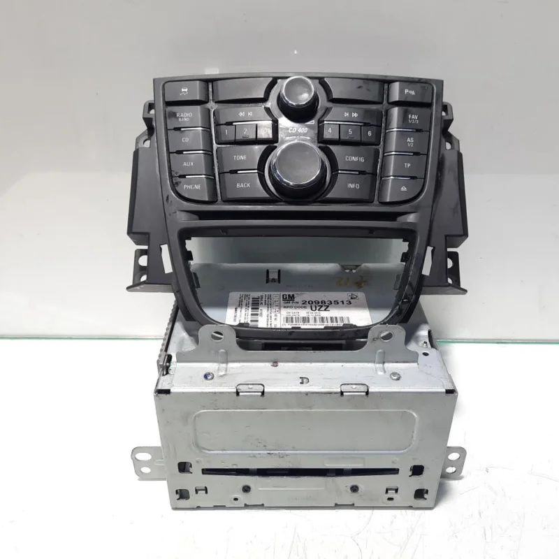 Radio CD cu panou comenzi, cod 20983513, 13346050, Opel Astra J (id:459492) Disponibil imediat